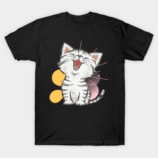 Cat yawning T-Shirt